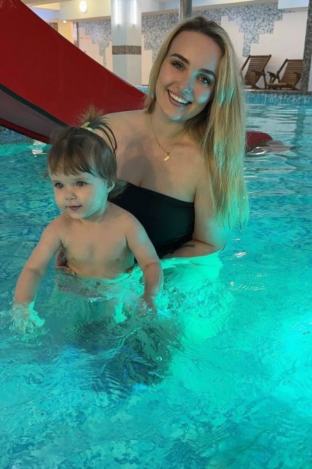 Children's pool with slides